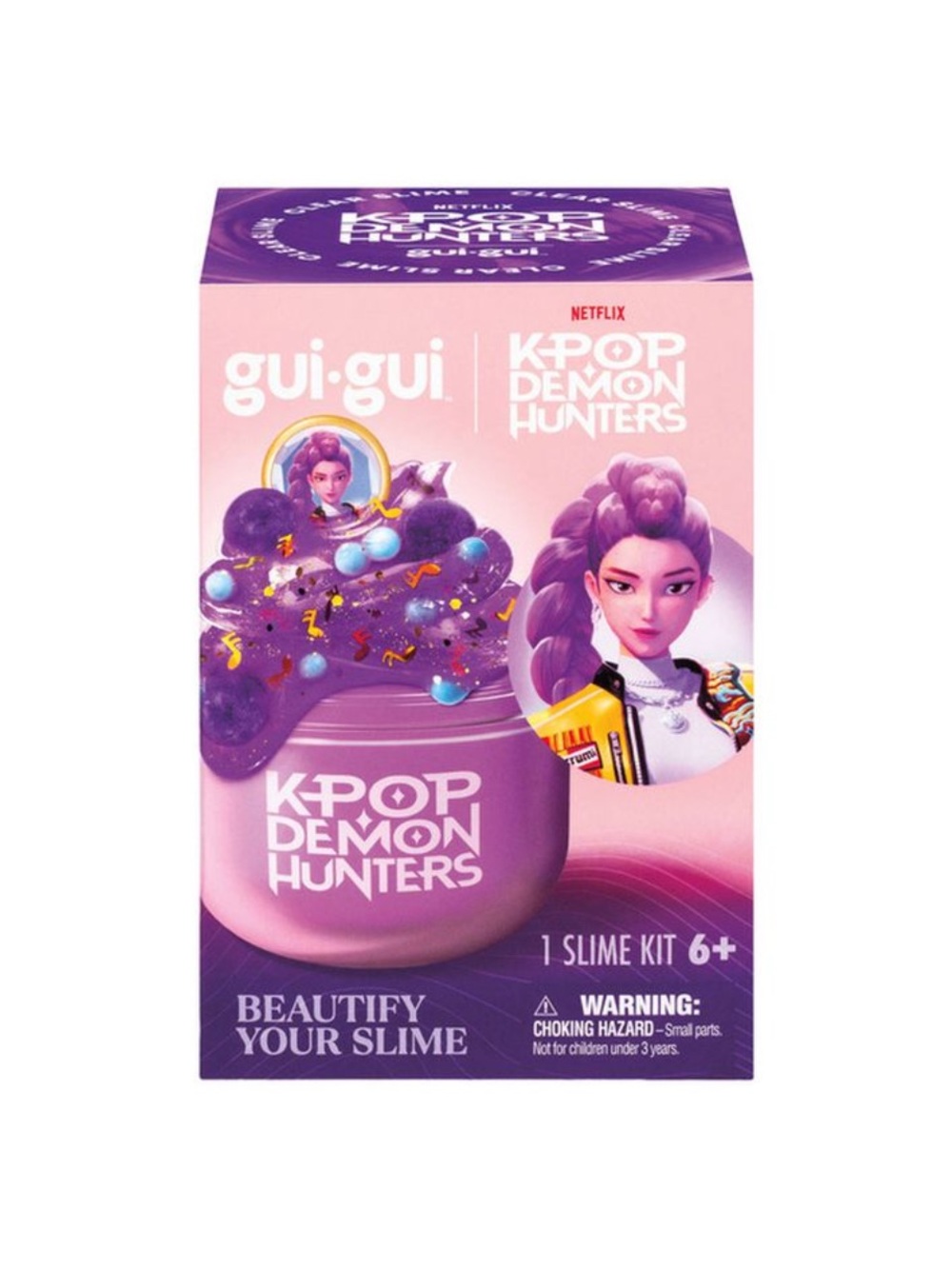 KPOP Demon Hunters Purple Slime Kit